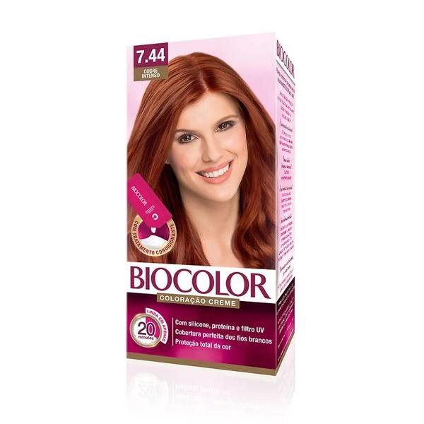 TINTURA BIOCOLOR 7.44 COBRE INT MINI