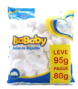 Algodao Isababy  Lve95g  Pg80g  Bola