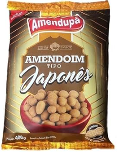 Amendoim Amendupa 400gr Tipo Japones