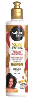 Ativador Sos Cachos 300ml Ricino e Qu