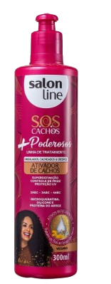 Ativador Sos Cachos  Opus Salon  + Poderosos 300ml