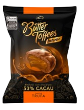 Bala Arcor 90g  Butter Toffes Trufa 53% Cacau
