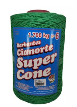 Barbante Cianorte Super Cone n 06 Bandeira