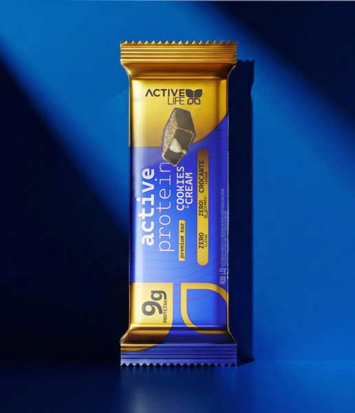 Barra De Proteina Active Life 50g Cookies Cream