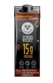 Bebida Lactea Power whey 3 Coracoes 250ml Cap Clas