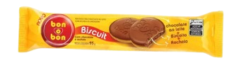 Bisc.Choco Bonobon.Rech.Amendoim 95g