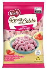 Bisc.Ninfa 250g R.Calda Morango