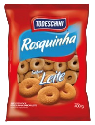 Bisc.Todeschini Rosq.400g Leite