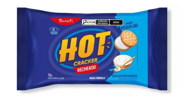 Biscoito Parati 150g Hot Cracker Requeijao