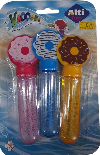 Brinq.Kit Bolhas De Sabao C/3