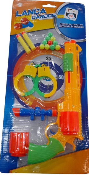 Brinq. Super Espingarda C/ Algemas Ref.4015