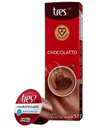 Capsula Cafe Tres Coracoes Chocolatto C/10
