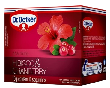Cha Oetker 10g Hibisco e Chanberry