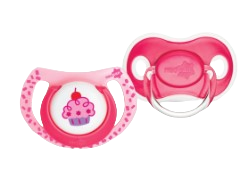 Chupeta Neopan Cupcake Orto N2 Rosa
