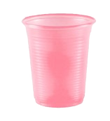 Copo Plastico Forfest 200ml Rosa C/50un