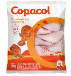 Coxinha Da Asa Copacol Pct 800g