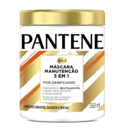 Creme Trat.Pantene 3 Em 1 550ml ManutenÃ§ao