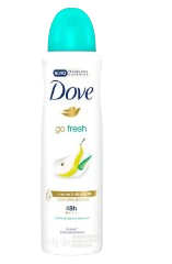 Desod.Dove Aerosol 150ml Go Fresh Pera