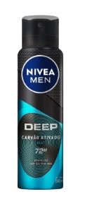 Desod.Nivea Aer 150ml Deep Beat