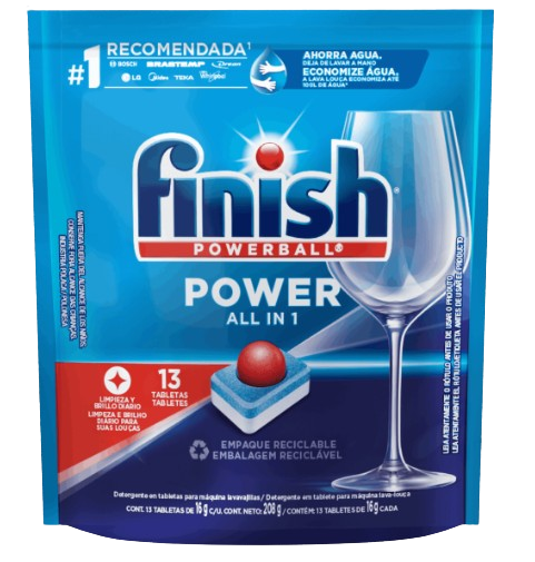 Det. Finish Power Tablete Sachet 211,9gr