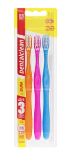 Escova D.Dentalclean Basic Color Adulto Dura C/3