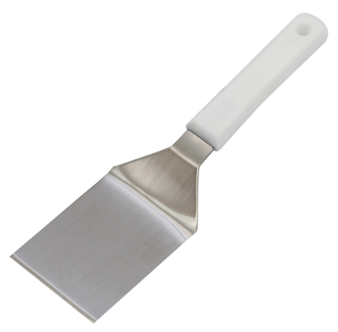 Espatula Simonagio 8cm Longa Curva Branca