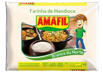 Farinha De Mand.Amafil 1kg D.Norte