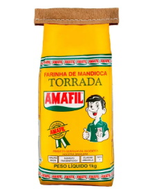 Farinha De Mand.Amafil 1kg Torrada