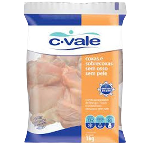 File Coxas e Sobrecoxas 1kg Cvale S\Osso