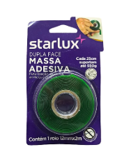 Fita Adesiva Starlux Dupla Face  12mm/2m