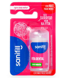 Fita Dental Sanifill 125m Menta