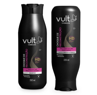 Kit Shampoo + Cond Vult 400ml Choq Re