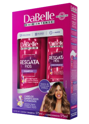 Kit Shampoo + Condic.Dabelle 550ml Resgata Fios
