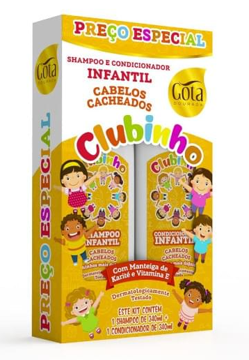 Kit Shampoo =Condic.Gota Cosm. 680ml Cacheados