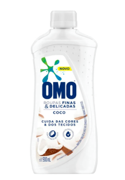 Lava Roupas Omo 900ml Coco