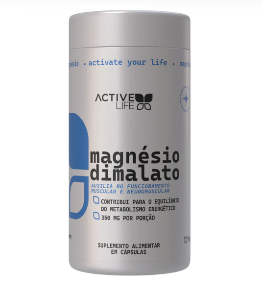 Magnesio Dimalato Active Life 200mg 60cps
