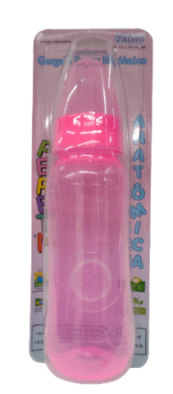 Mamadeira Pepeta 240ml Anatomic Silicone