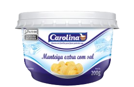 Manteiga Carolina Extra 200g c Sal