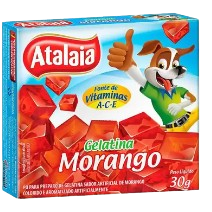 Materia Prima Gelatina Em Po Atalaia Morango Kg