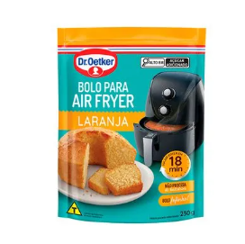 Mistura para Bolo P/ Air Fryer Dr.Oetker 230g Laranja