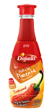 Molho Pimenta Caseiro Dajuda 500ml
