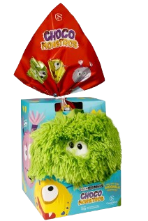 Ovo Pascoa Chocomonster Mochila Verde Un