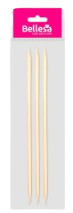 Palito De Unha Bellesa C/2 Pontas 3un
