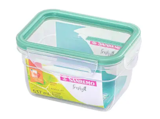 Pote Herm.C/ Travas Freshy Verde 537ml