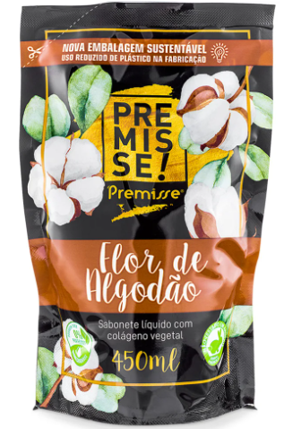 Sabonete Liq Premisse 450ml Refil Flor De Algodao