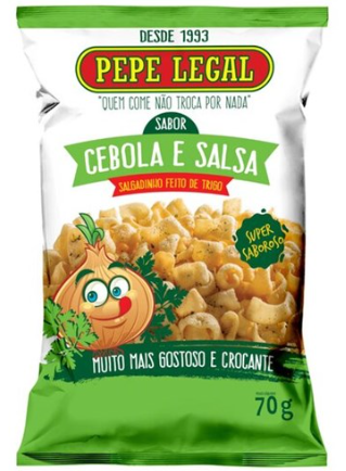 Salg.Pepe Legal 70g Cebola e Salsa