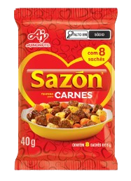 Sazon 40gr Vermelho 8 Sache