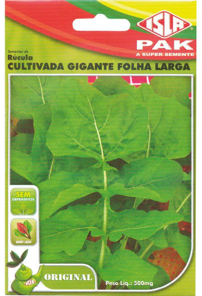 Semente Isla Pak Rucula f Larga Gigante