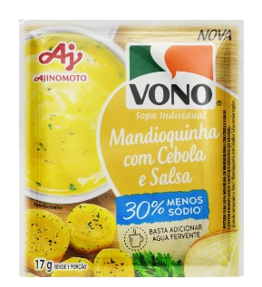 Sopa Vono 17g Mandioquinha Ceb Sals Sodio