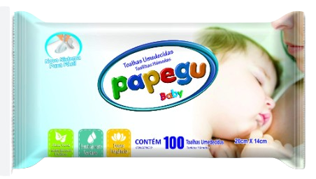 Toalha Umed.Papegu 120un